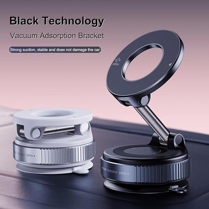 K007 Vacuum Suction Phone Mount for Car