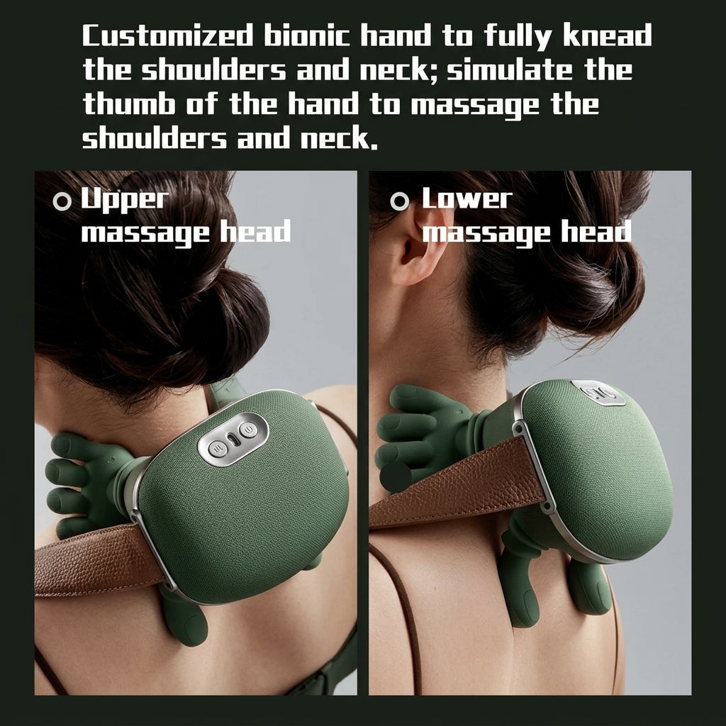 Neck and Back Massager for Pain Relief Deep Tissue