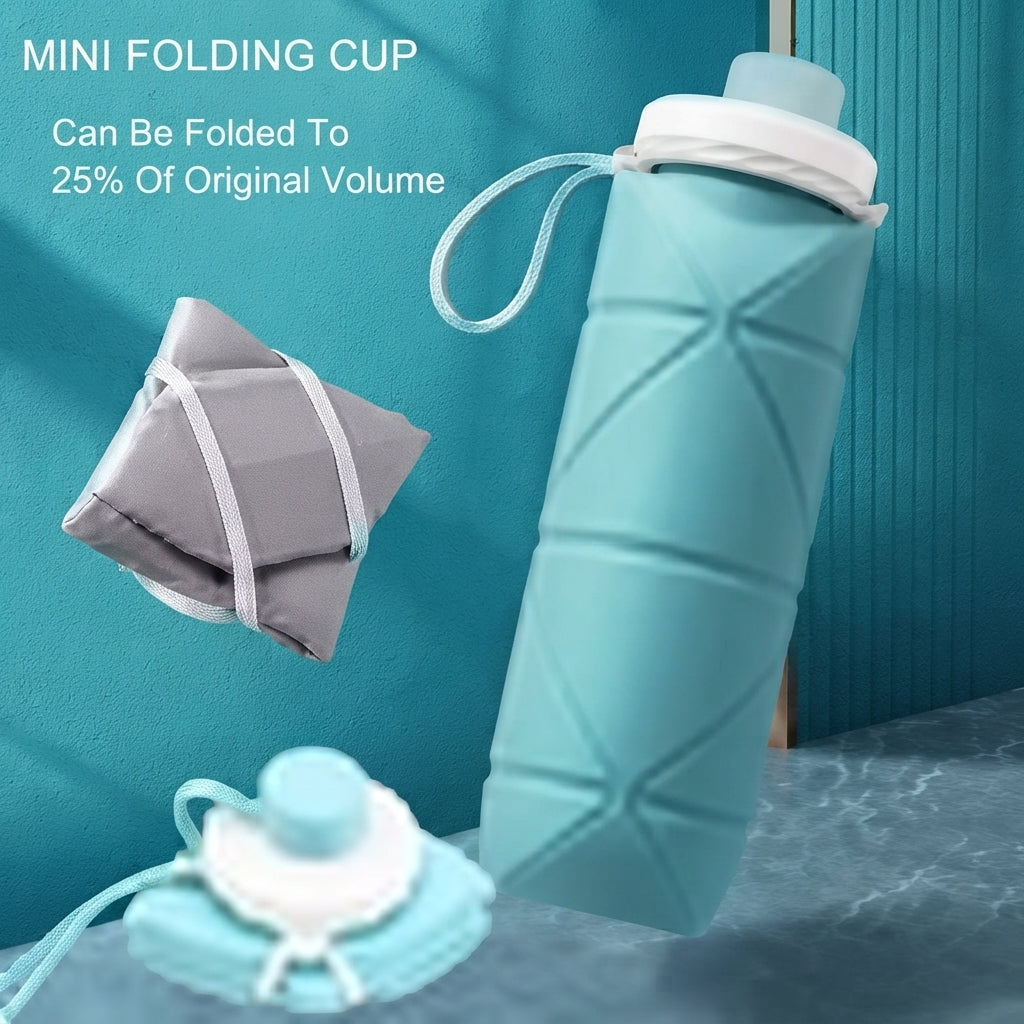 Silicone Folding Water Bottle